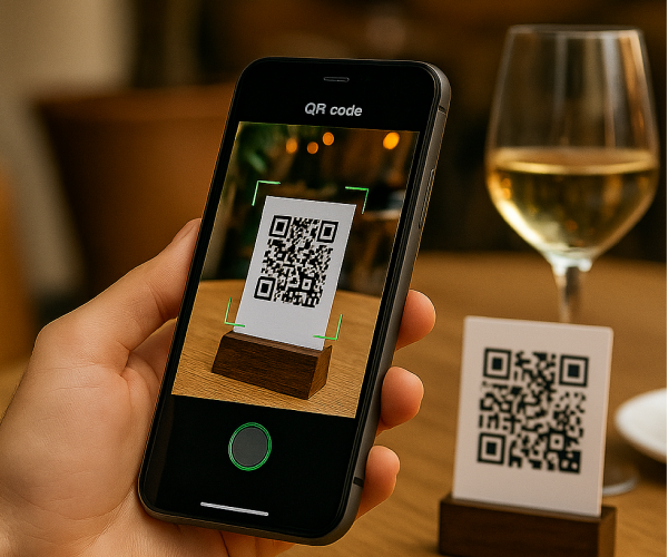 phone scan QR code image